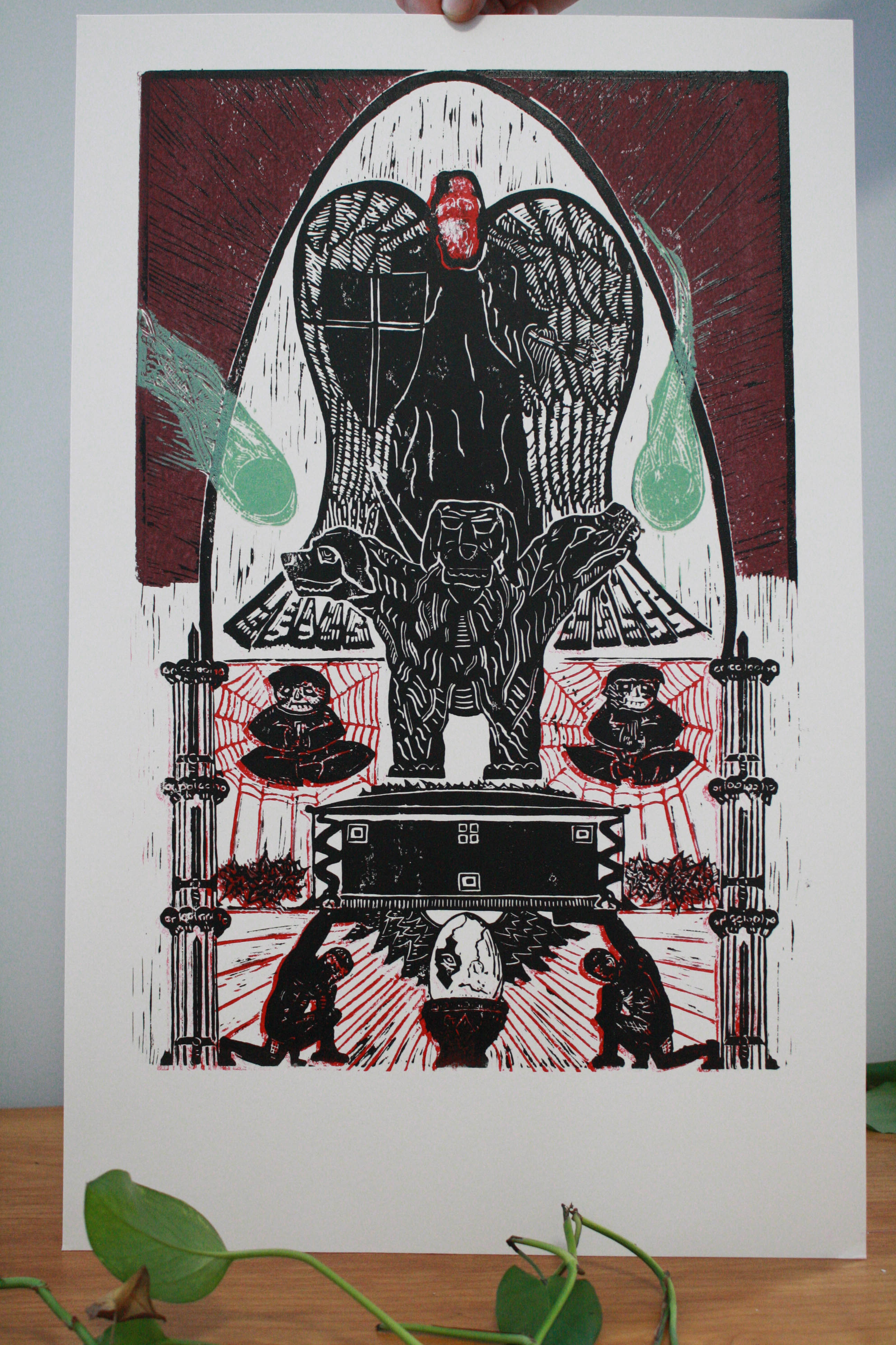 Attritioni Ascending Print print